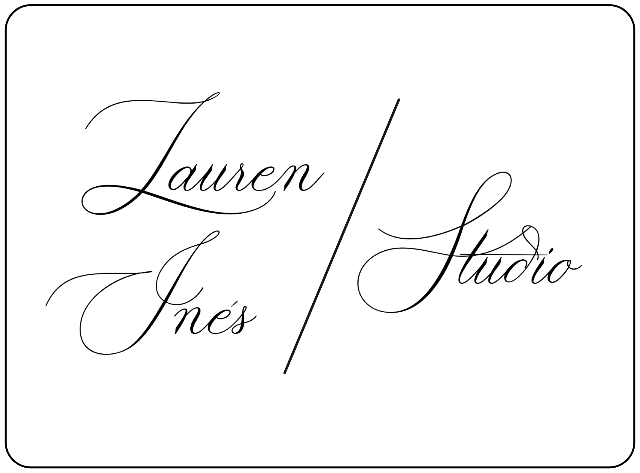 Logo for Lauren Ines Studio